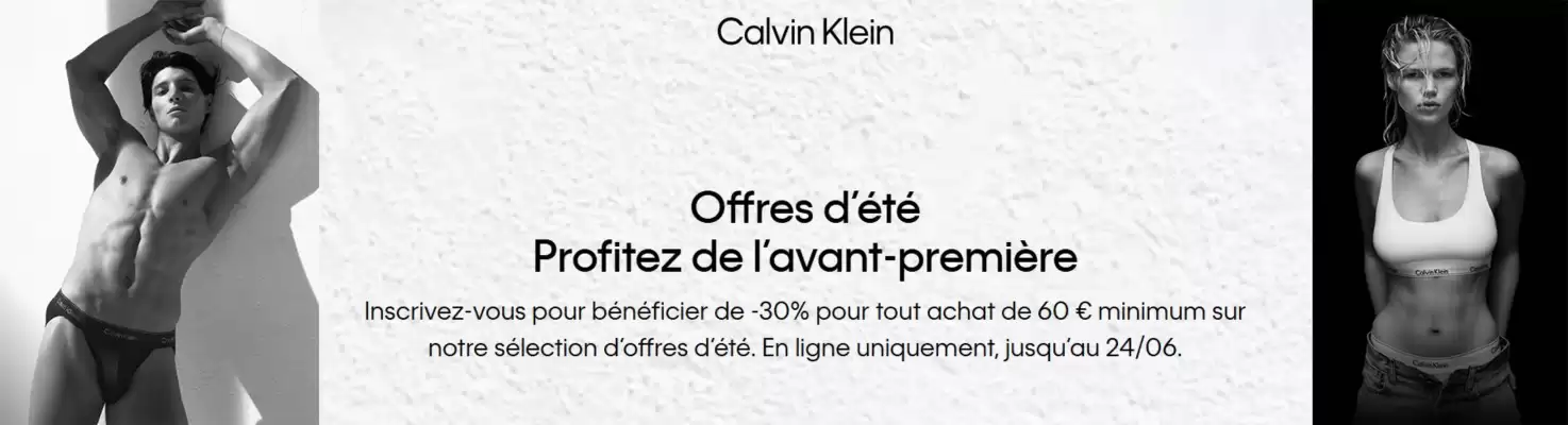 Catalogue Calvin Klein (valable jusqu'au 24-06)