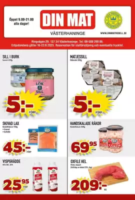 Din Mat reklamblad
