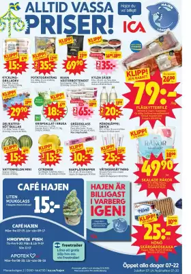 Ica Hajen Lagpris reklamblad