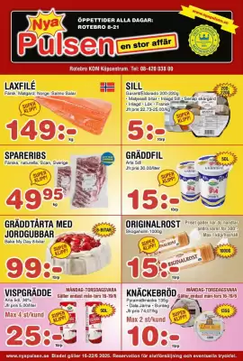 Nya Pulsen reklamblad