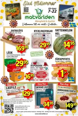 Matvärlden Tensta reklamblad