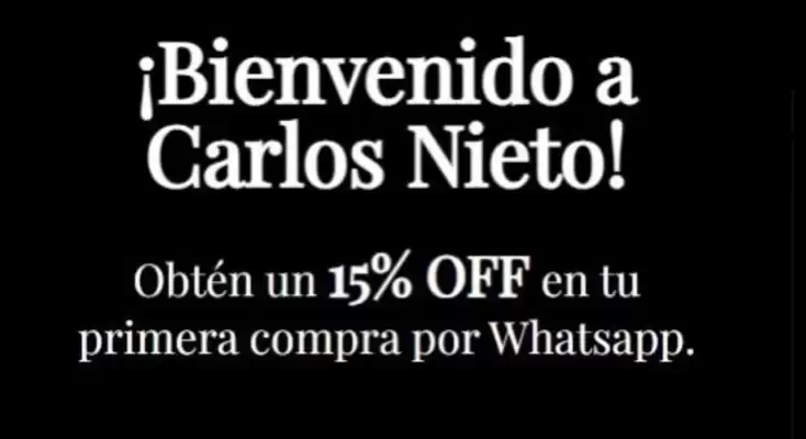 Catálogo Carlos Nieto (válido hasta 30-09)