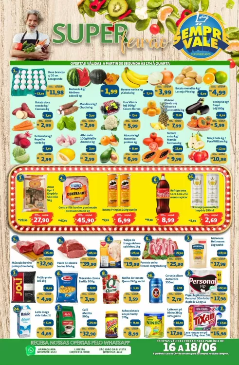 Catálogo Sempre Vale Supermercados (válido até 18-06)