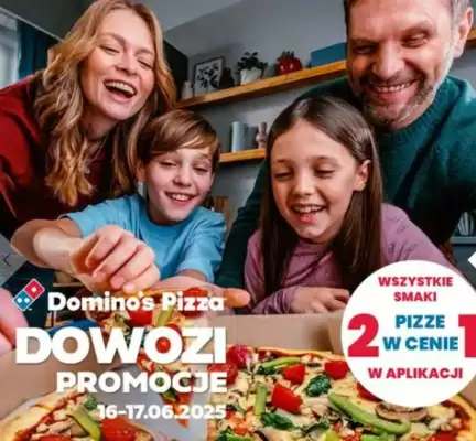 Domino's Pizza gazetka (ważność do 17-06)