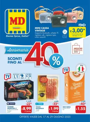 Volantino MD Discount (valido fino al 29-06)