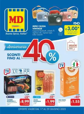 Volantino MD Discount (valido fino al 29-06)