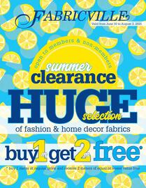 Fabricville flyer Page 1
