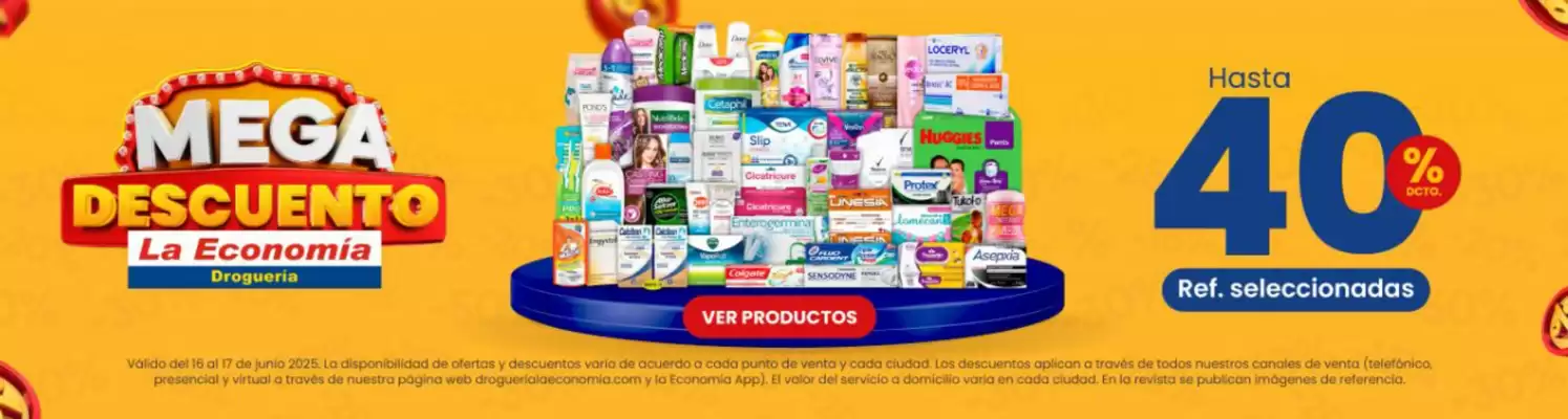 Catálogo Droguería la Economía (válido hasta 17-06)