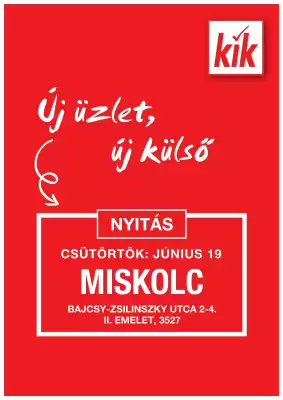 Kik akciós újság