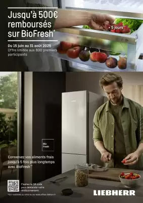 Catalogue Liebherr (valable jusqu'au 31-08)
