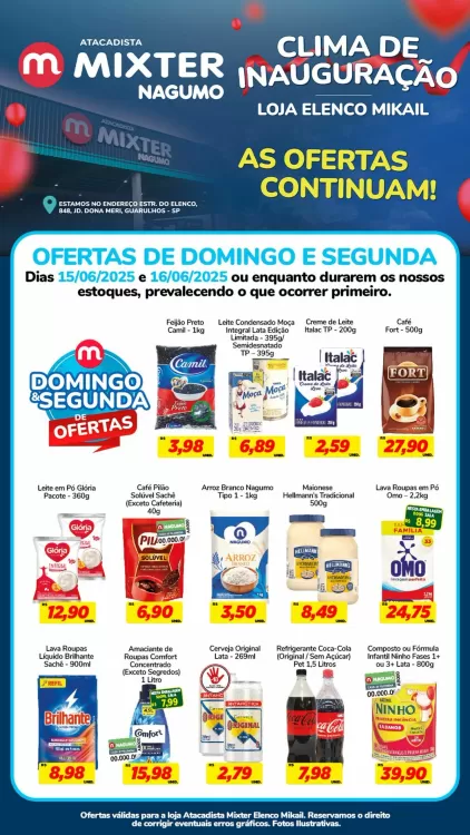 Catálogo Nagumo (válido até 16-06)