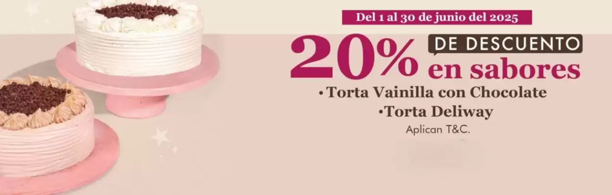 Catálogo Repostería Deli (válido hasta 30-06)