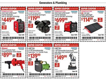 Harbor Freight Tools Weekly Ad Page 4