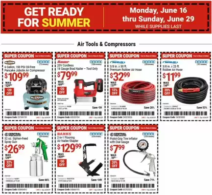 Harbor Freight Tools Weekly Ad (valid until 29-06)