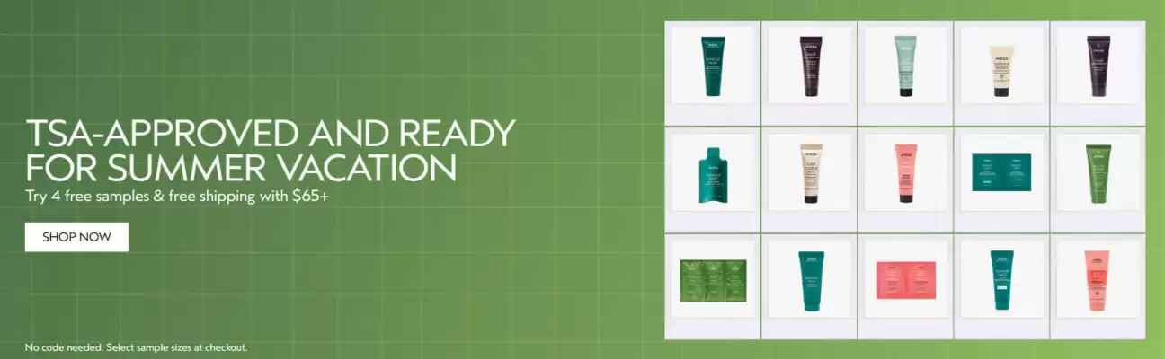 Aveda flyer (valid until 16-07)