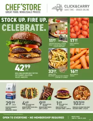 US Foods Chef's Store Weekly Ad (valid until 29-06)
