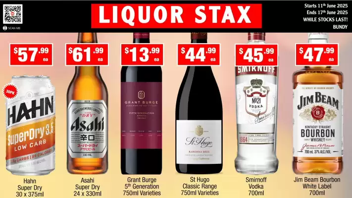 Liquor Stax catalogue