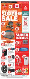 Canadian Tire flyer Page 1