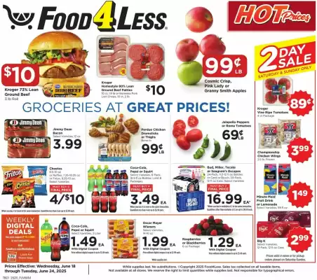 Food 4 Less Weekly Ad (valid until 24-06)