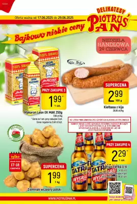 Delikatesy Piotruś Pan gazetka (ważność do 29-06)