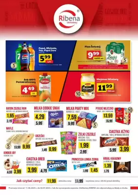 Delikatesy Ribena gazetka (ważność do 2-07)