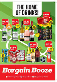 Bargain Booze leaflet Page 1