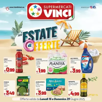 Volantino Supermercati Vinci (valido fino al 29-06)