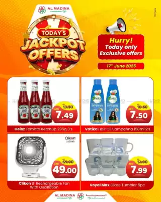 Al Madina Hypermarket catalogue (valid until 17-06)