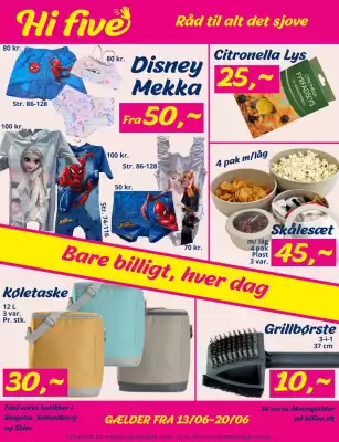 Hi five tilbudsavis (gælder indtil 20-06)