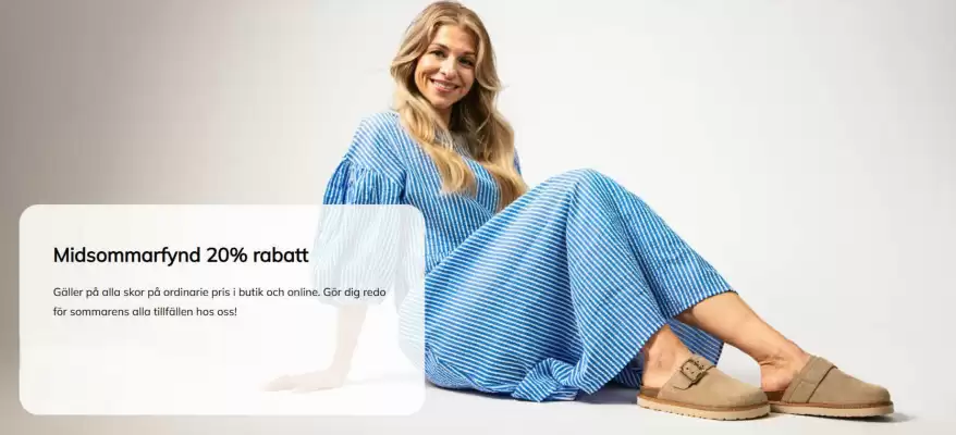 Bergqvist Skor reklamblad