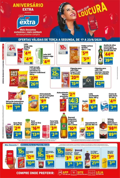 Catálogo Extra Supermercado (válido até 23-06)