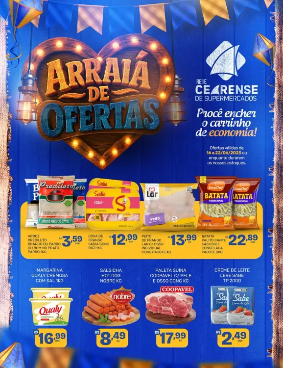 Catálogo Rede Cearense de Supermercados (válido até 22-06)