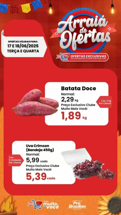 Catálogo Supermercados Pró Brazilian (válido até 18-06)