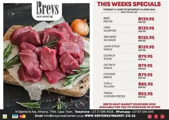 Breys Meat Market catalogue (valid until 21-06)