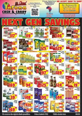 Yarona Cash & Carry catalogue
