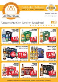 Getränke Göbel Prospekt Seite 1