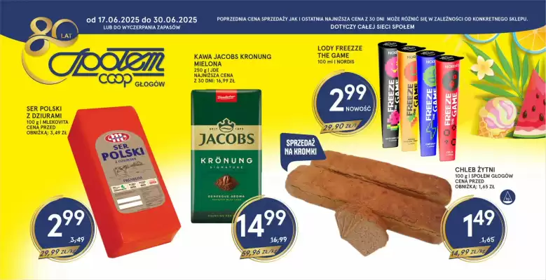 Społem gazetka (ważność do 30-06)