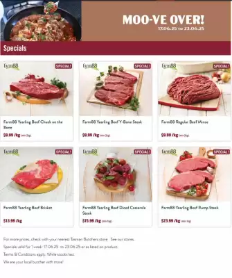 Tasman Butchers catalogue (valid until 23-06)