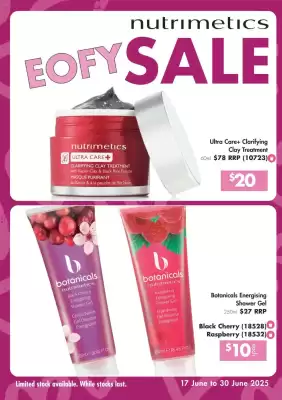 Nutrimetics catalogue (valid until 30-06)