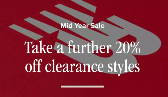 New Balance catalogue (valid until 1-07)