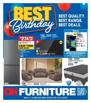 OK Furniture catalogue (valid until 24-06)