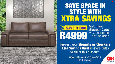 OK Furniture catalogue week 25 Page 1