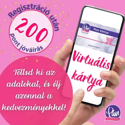 PlusMarket akciós újság