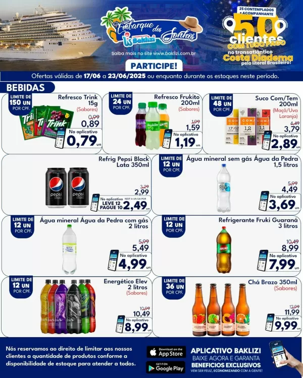 Catálogo Supermercados Baklizi (válido até 23-06)