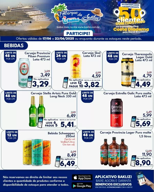 Catálogo Supermercados Baklizi (válido até 23-06)