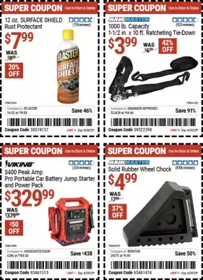 Harbor Freight Tools Weekly Ad (valid until 30-06)