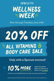 Sprouts Farmers Market Weekly Ad Page 1