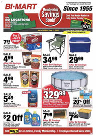 Bi-Mart Weekly Ad Page 1