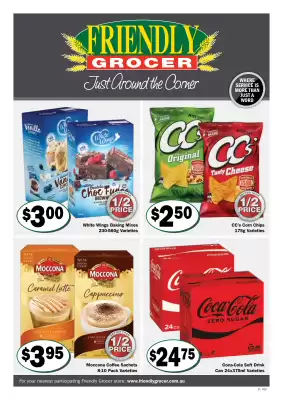 Friendly Grocer catalogue
