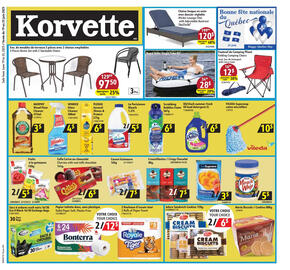 Korvette flyer Page 1